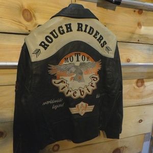 CUSTOM LEATHER JACKET D POCKETS VACHETTE CUIR